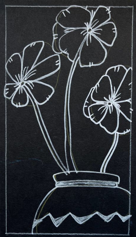 Flower Negative 2