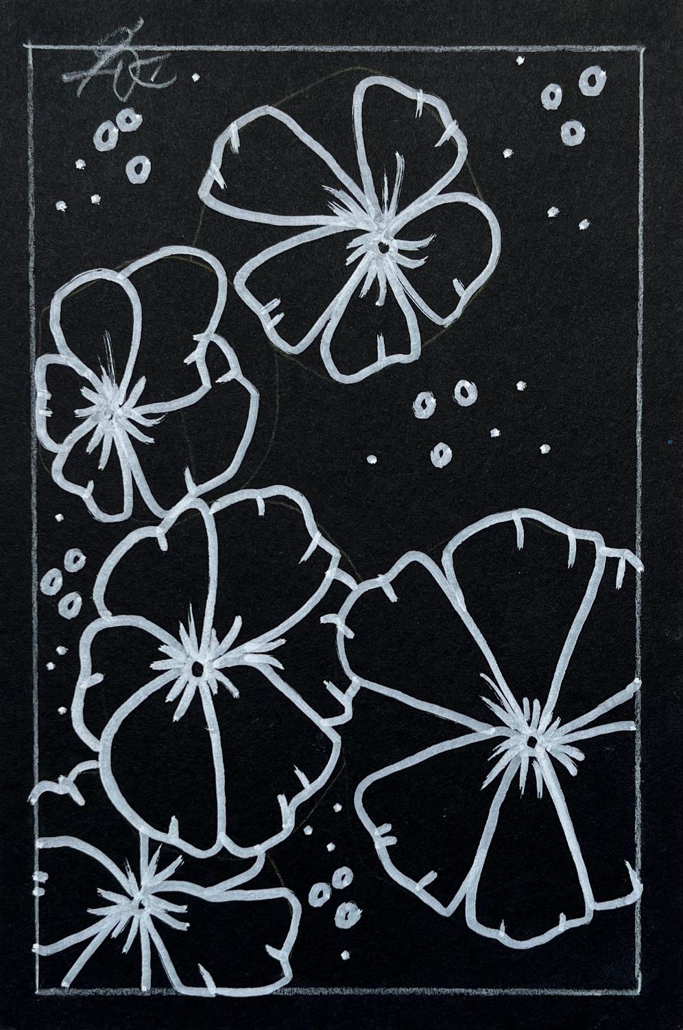 Flower Negative 1