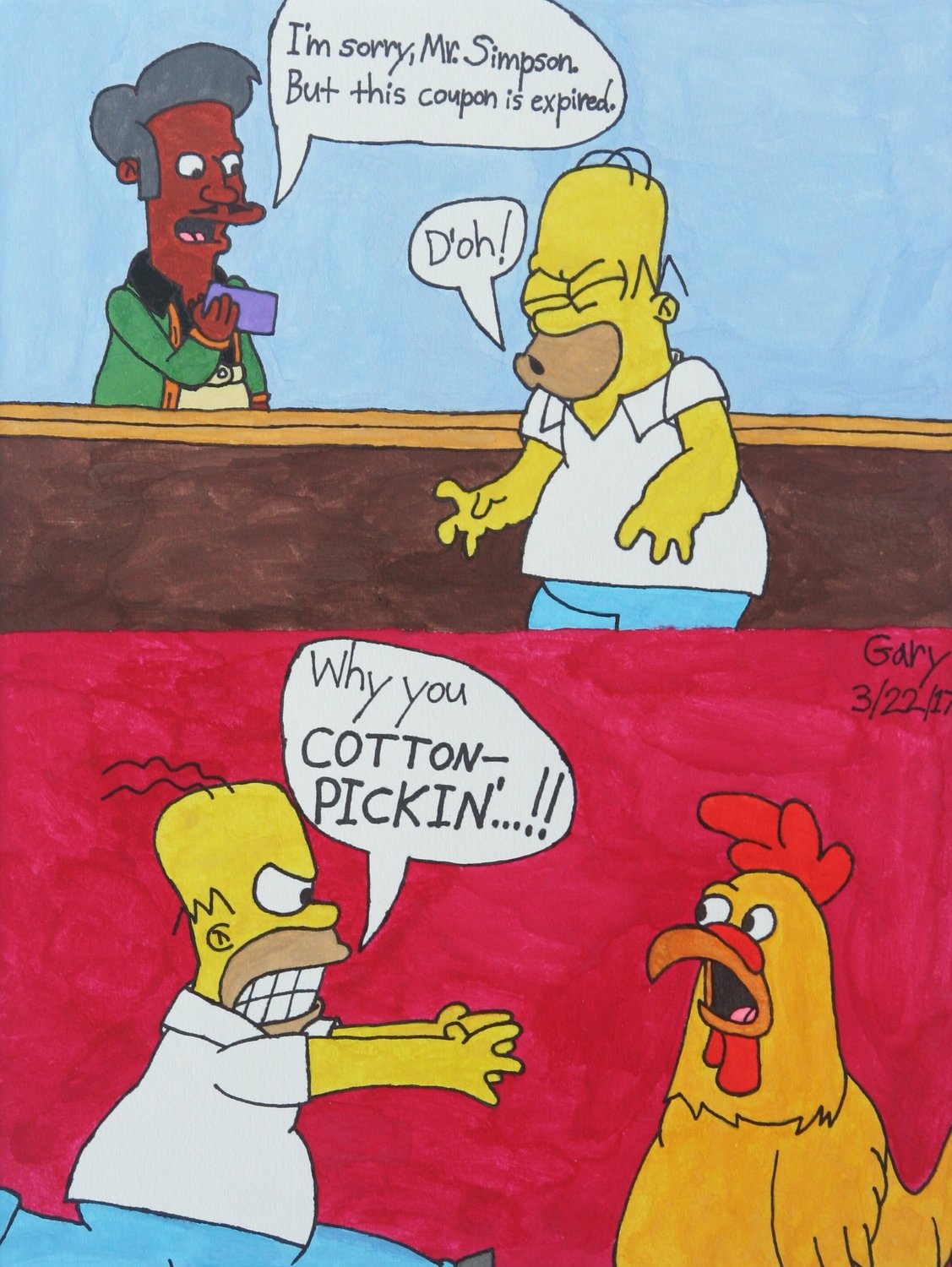 Homer a Bad Coupon!