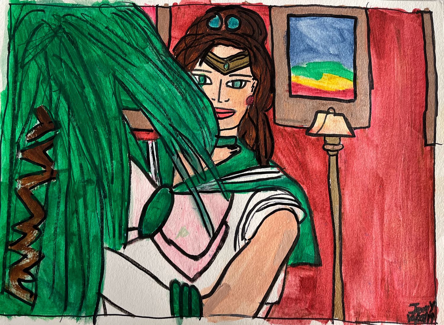 Sailor Jupiter is on a Lookout Sailor Jupiter is on a Lookout