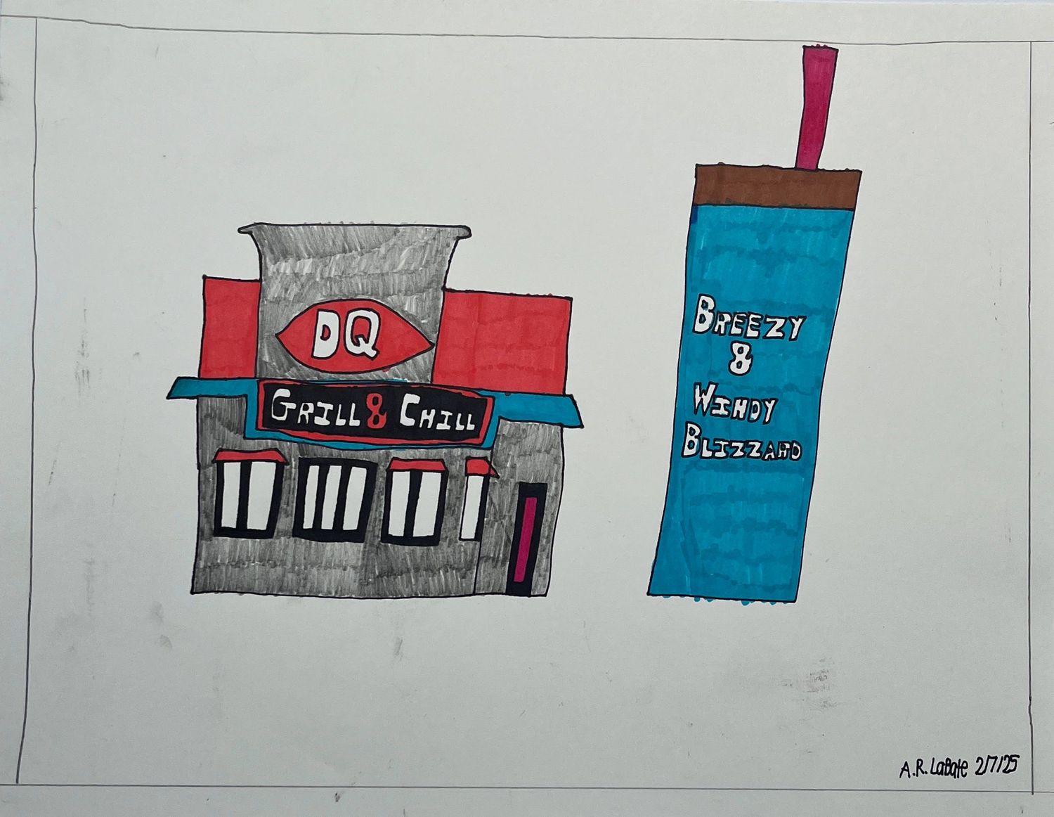 Having a Blizzard at my Happy Place Having a Blizzard at my Happy Place