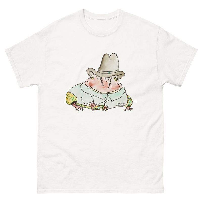 Adult "Howdy, Frog!" T-shirt