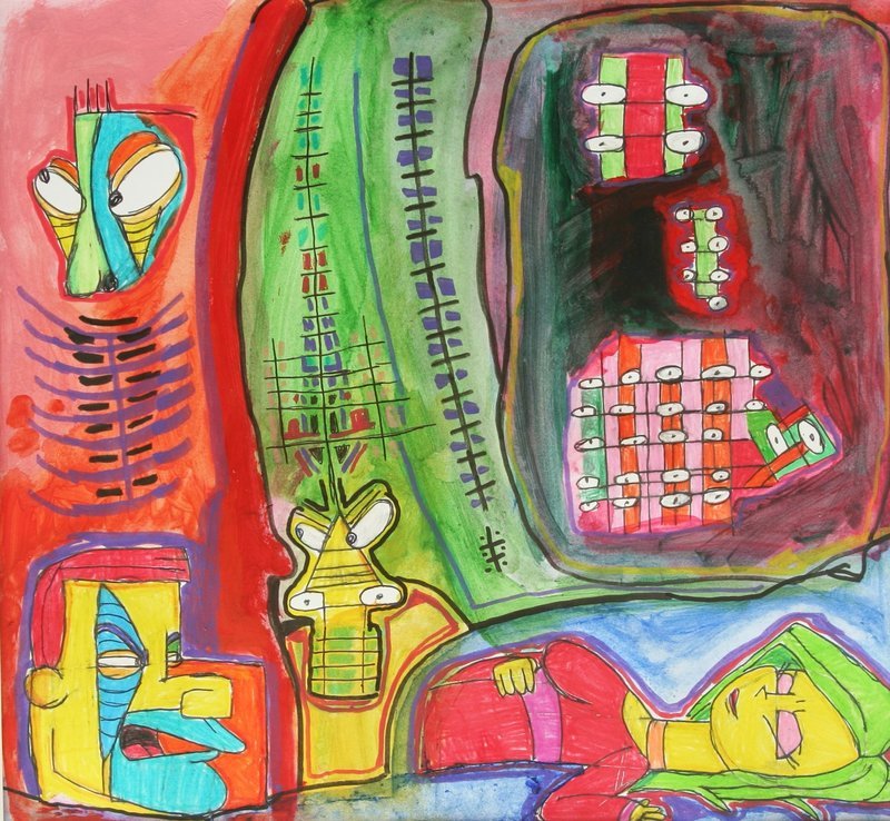 Dreaming Woman
