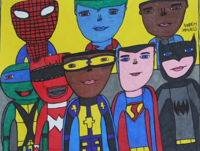 Kareem&#39;s Superheroes