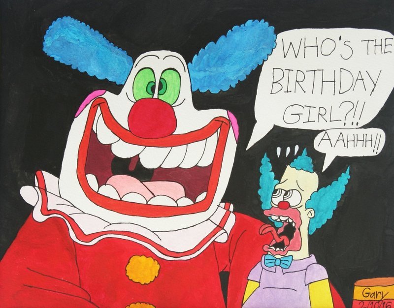 Jangles Scares Krusty