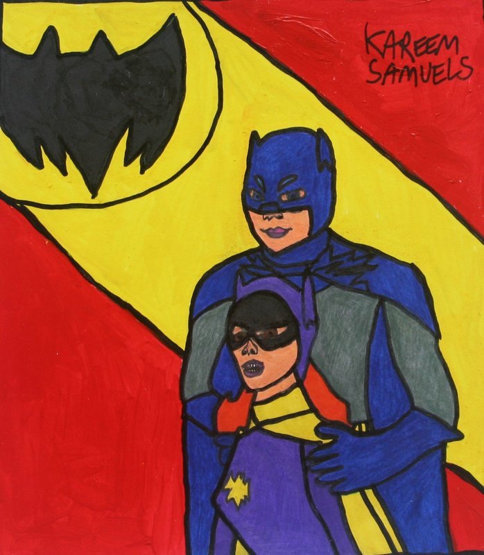 Batman and Batgirl in the 60’s