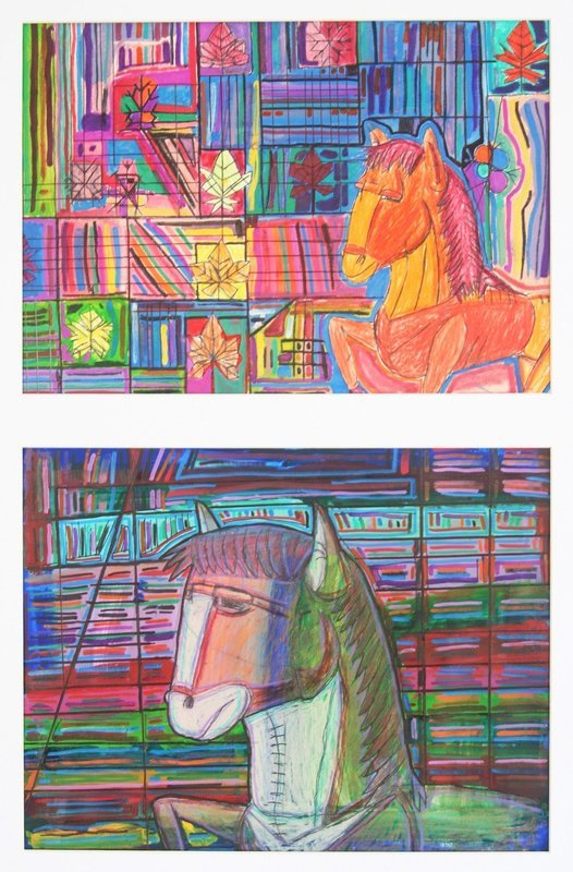 Autumn Horses / Abstract Horses