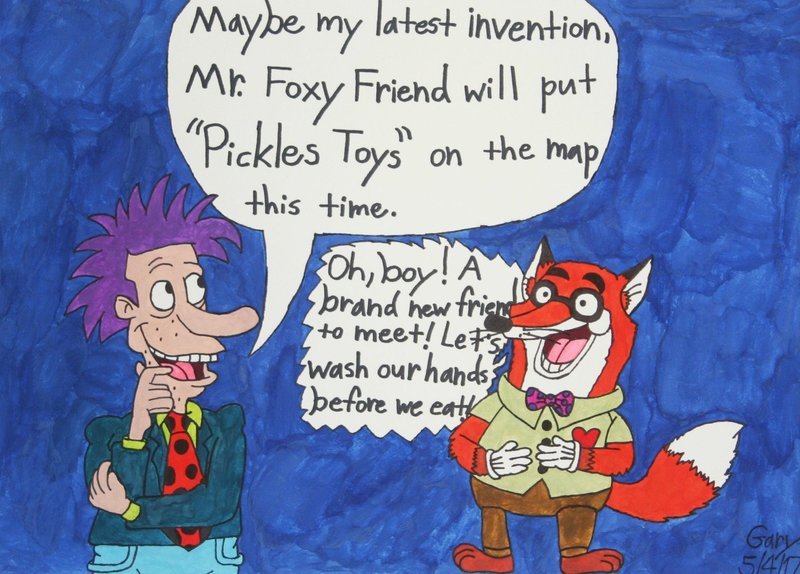 Stu Pickles Invents Mr. Foxy Friends