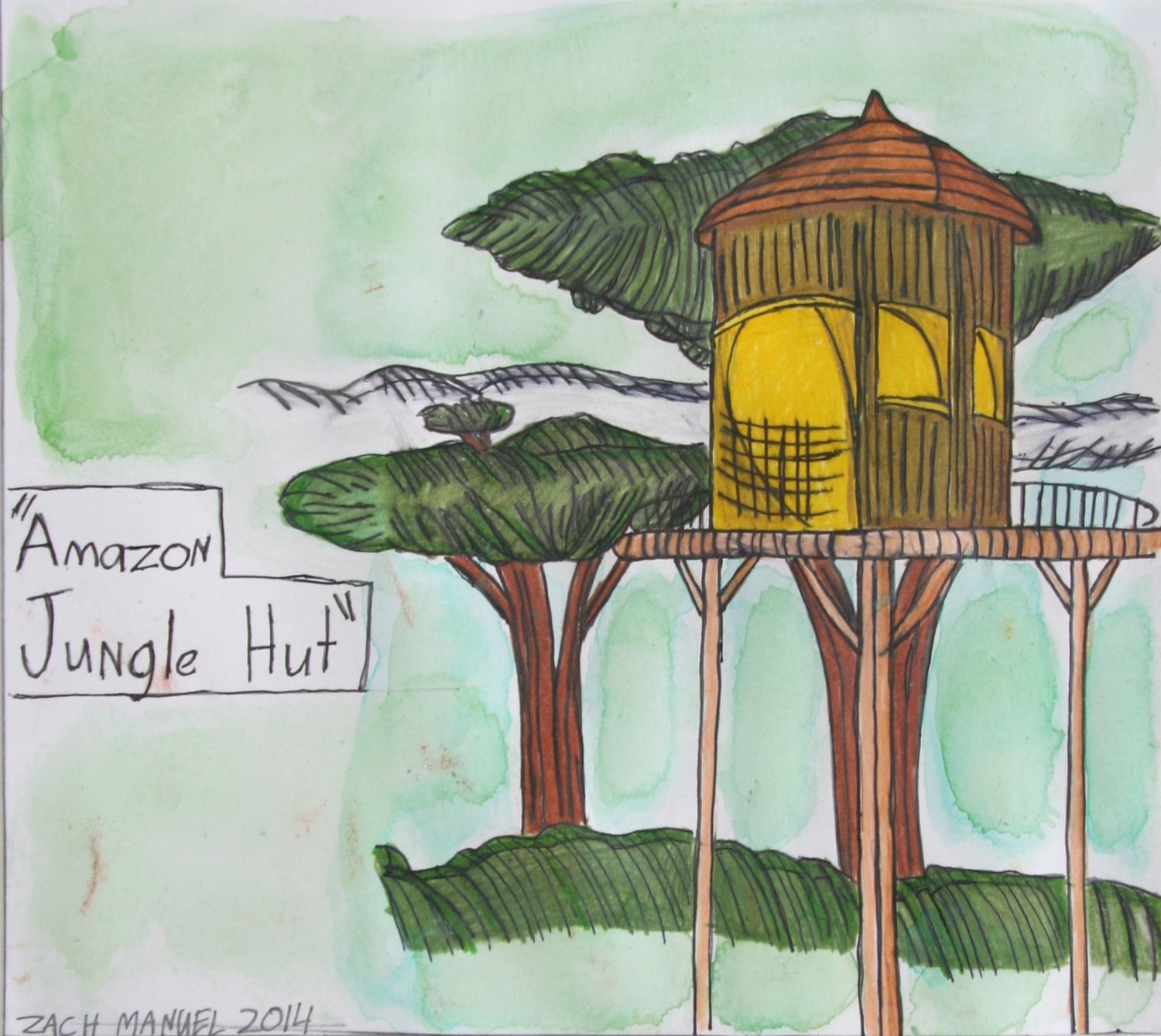 Amazon Jungle Hut