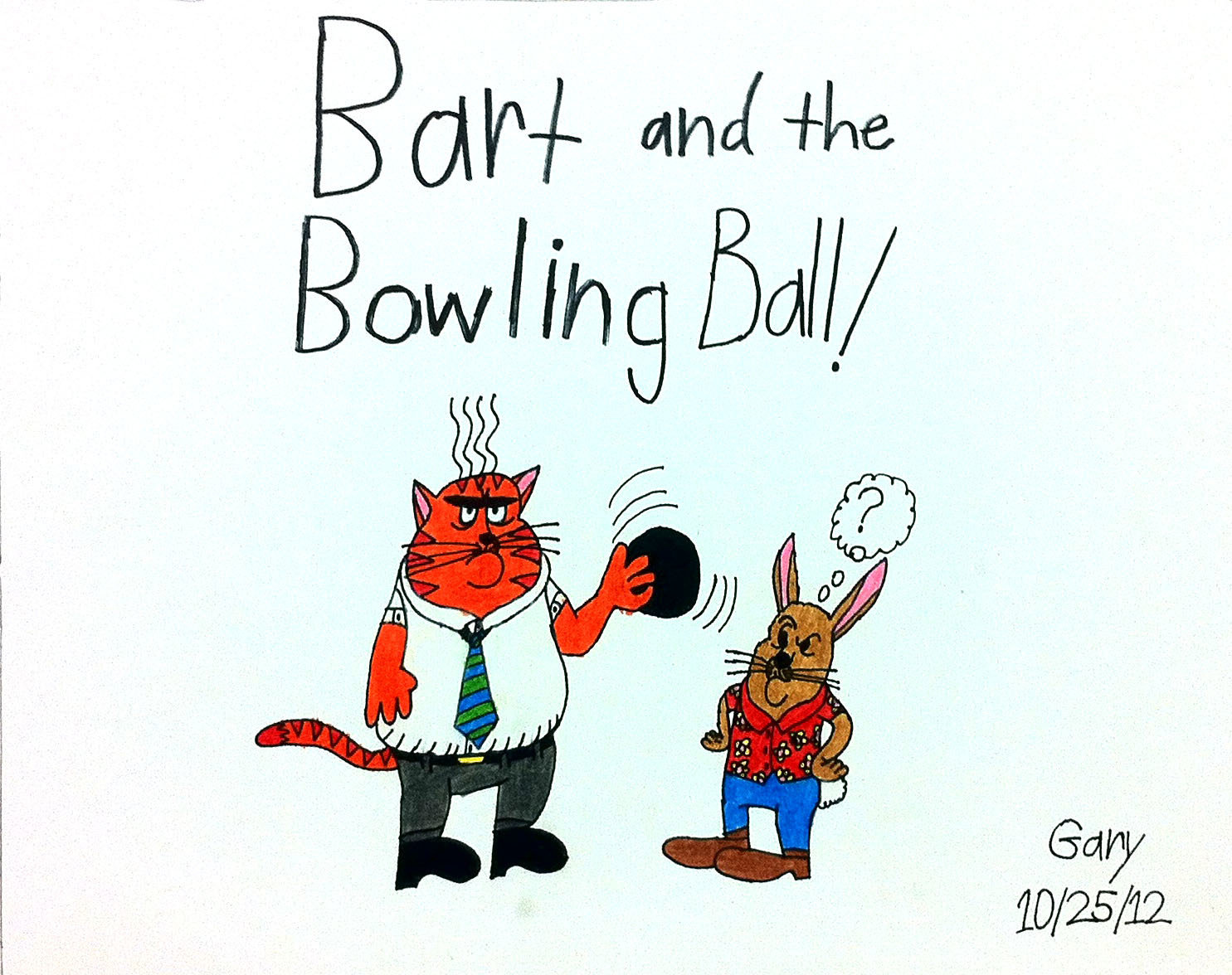 Bart and the Bowling Ball