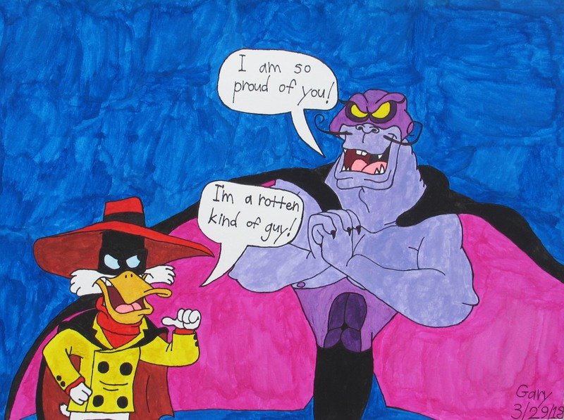 Megaduck Meets the Evil Manta
