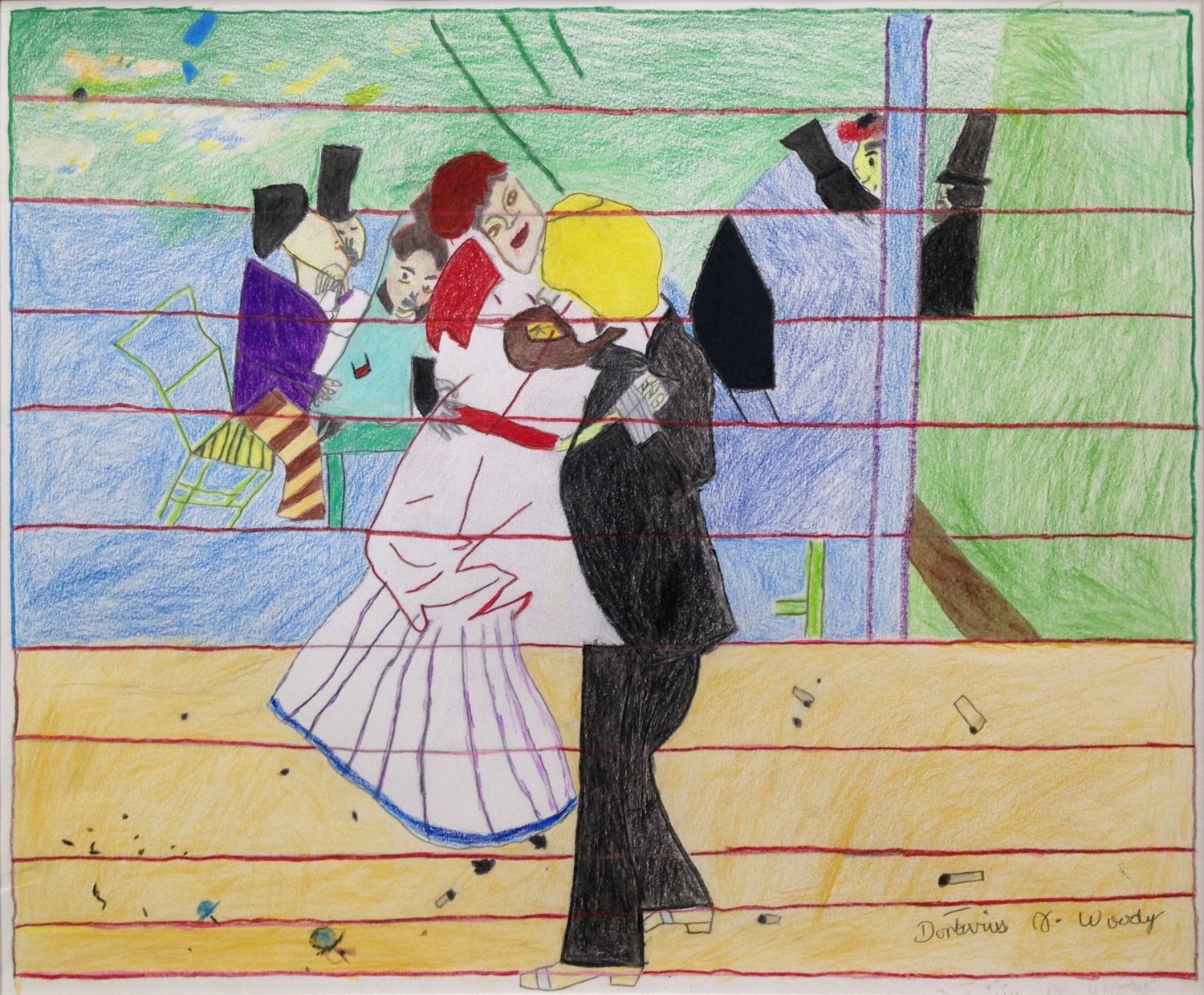 Renior’s Painting “Dance at Bougival”