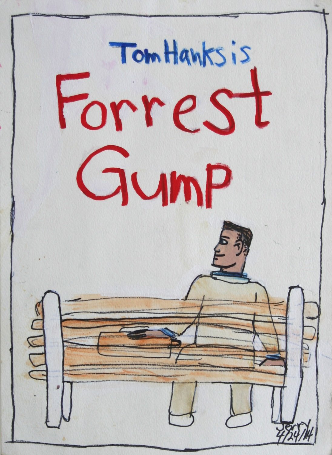 Tom Hanks is Forrest Gump