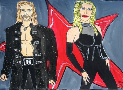 WWE in Black and Red
