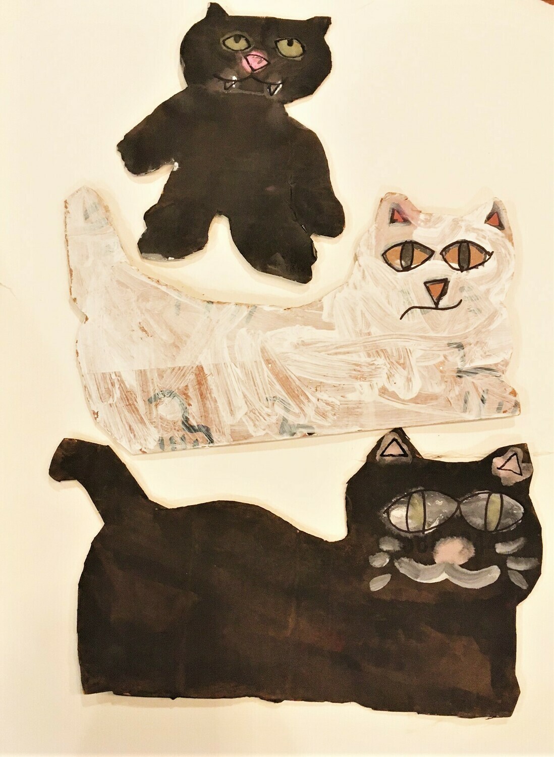 Three Cats Three Cats