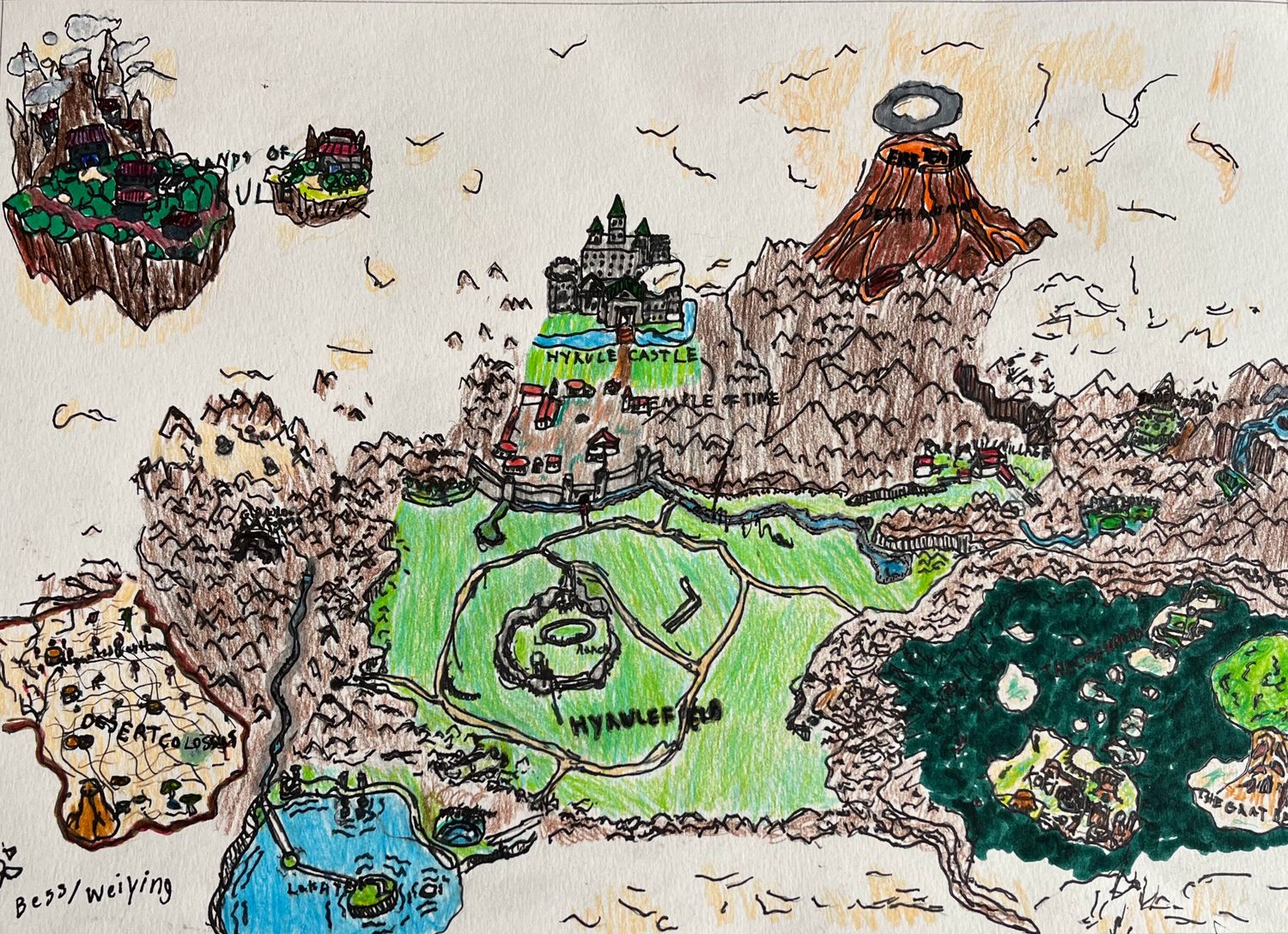 Map of Hyrule