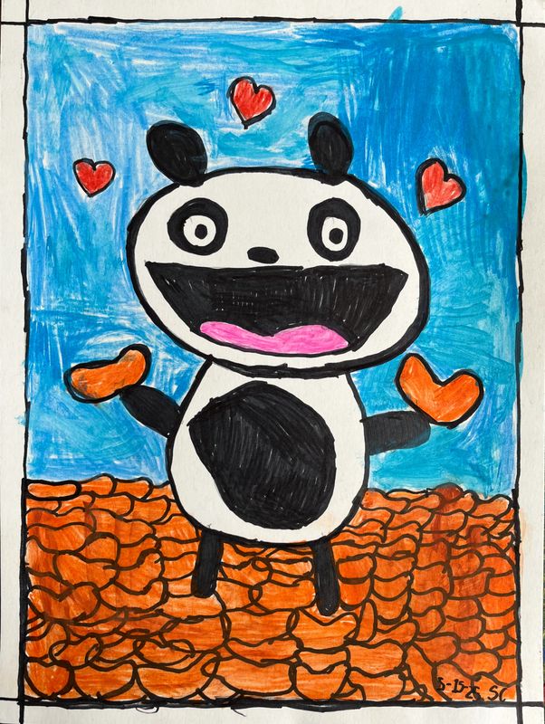 Panda Loves Cheese Puffs