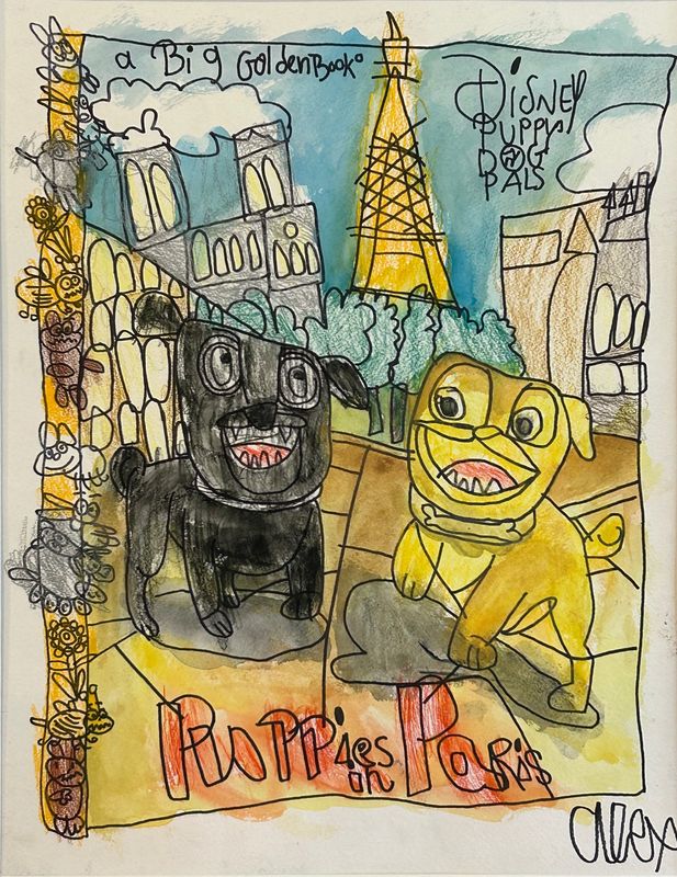 Puppies in Paris
