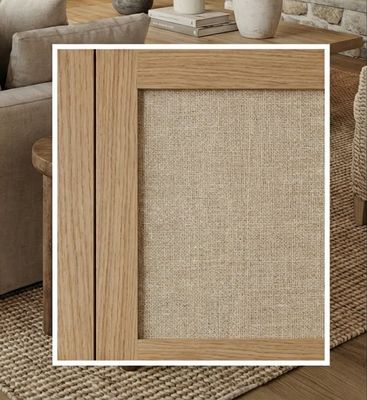 Fronty lniane i rattanowe