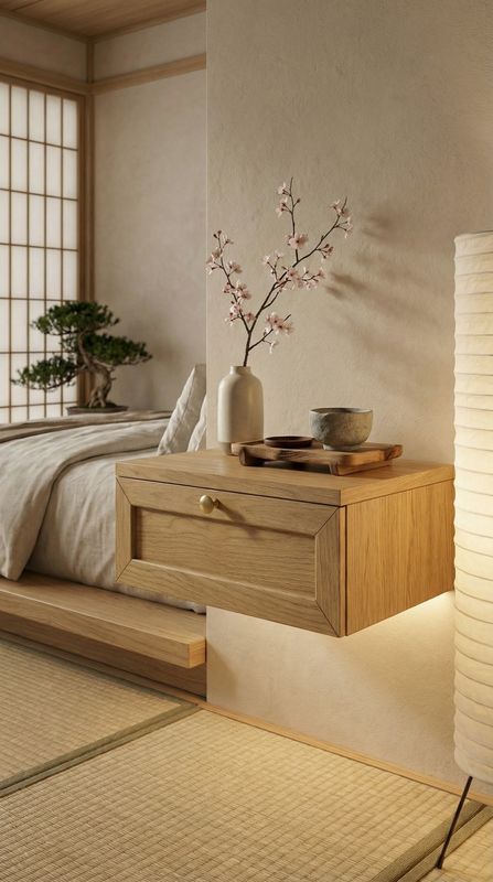 Szafka nocna wisząca Elegant