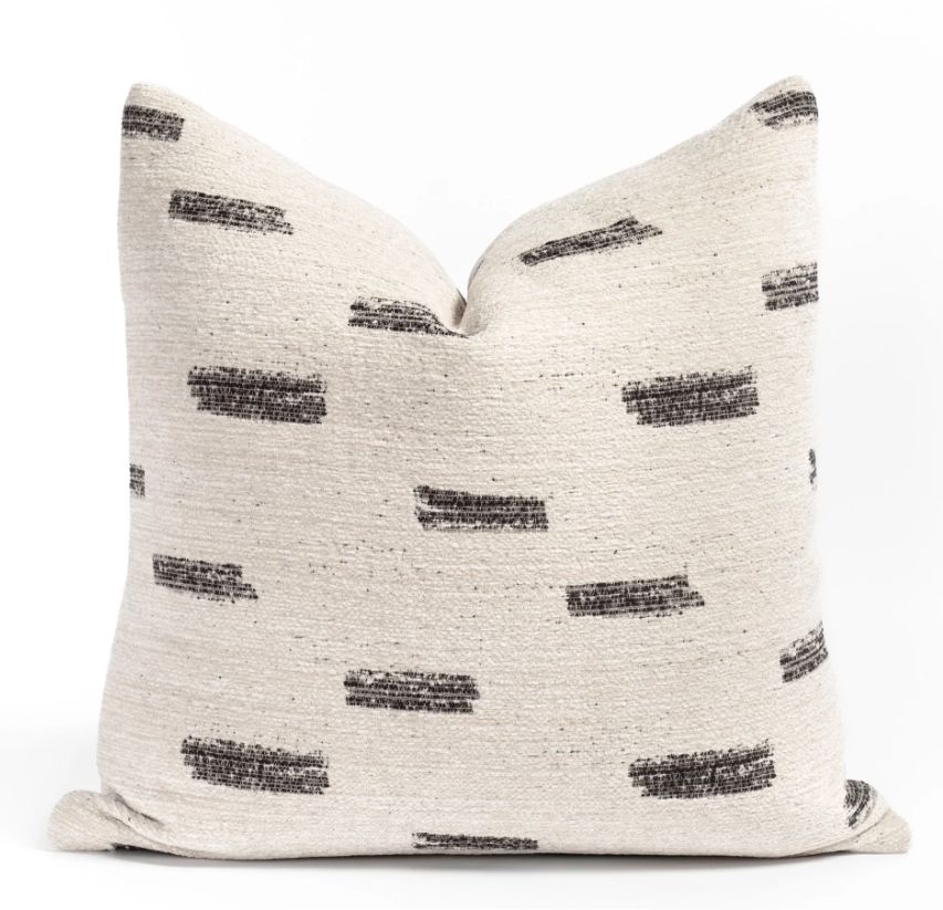Stardust 20x20 Pillow, Cream- Cover Only