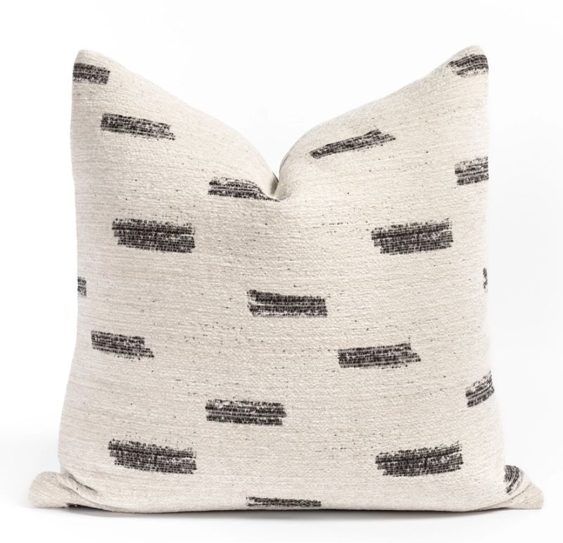 Stardust 20x20 Pillow, Cream- Cover Only