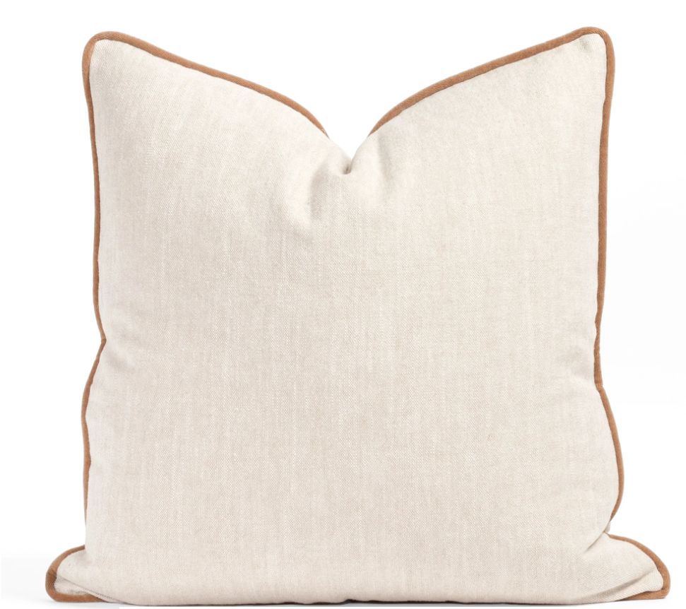 Tanner 22x22 Pillow, Nutmeg