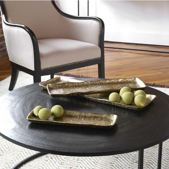 Gold Artisan Tray Small