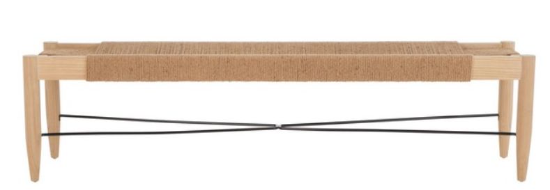 Woven Jute Bench