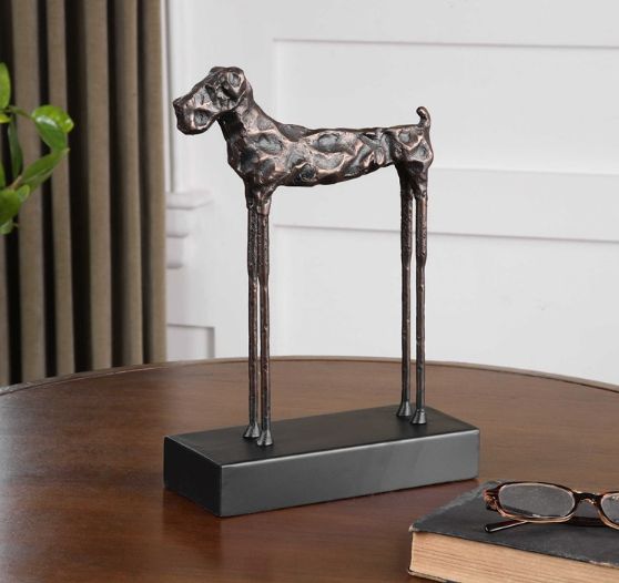 My Dog Max Sculpture