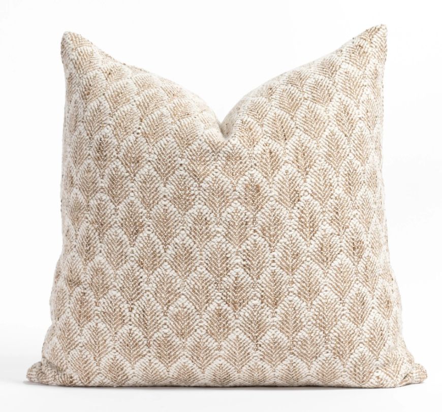 Blaker 20x20 Pillow, Burlap- Cover Only