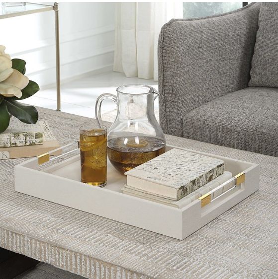 White Essex Tray