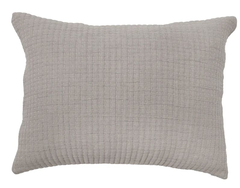 Vancouver - Grey - 28x36 Big Pillow With Insert / Grey