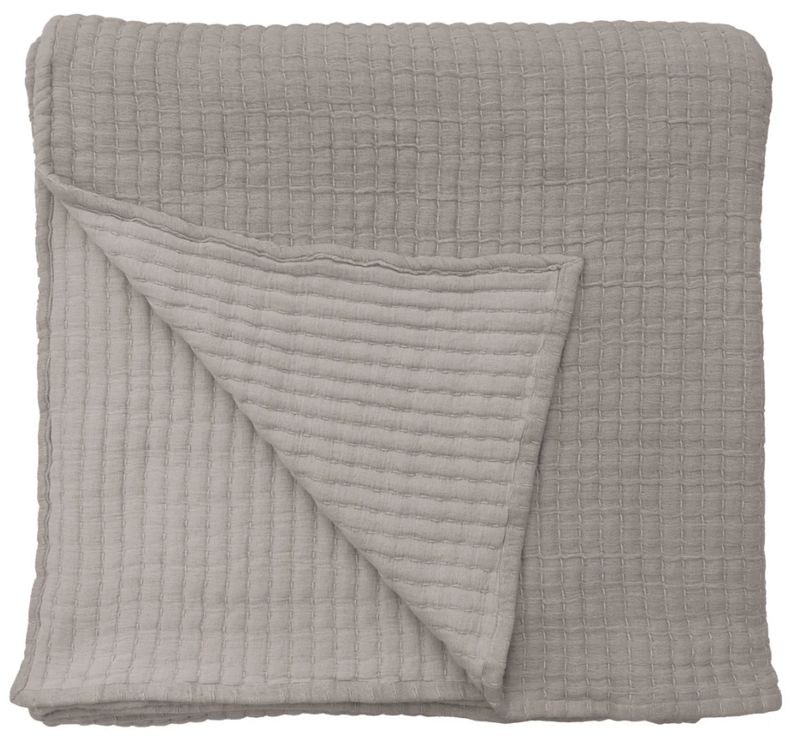 Vancouver - Grey - Queen Coverlet / Grey