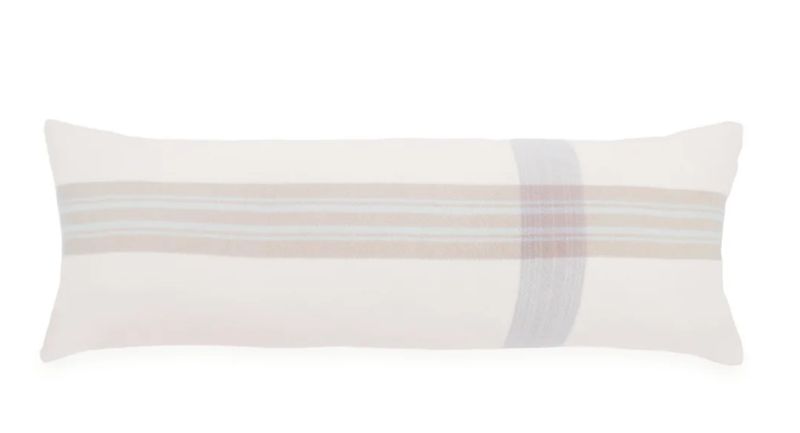 Geneva - Ivory/Taupe - 14x40 Pillow With Insert / Ivory/Taupe