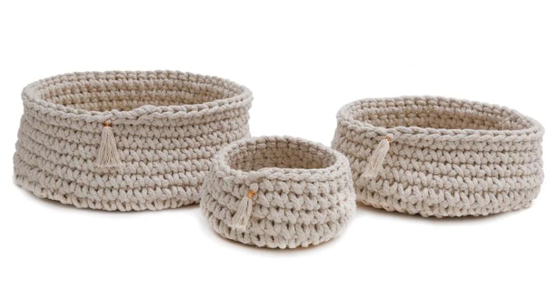 Baya - Ivory - Set of 3 - Ivory