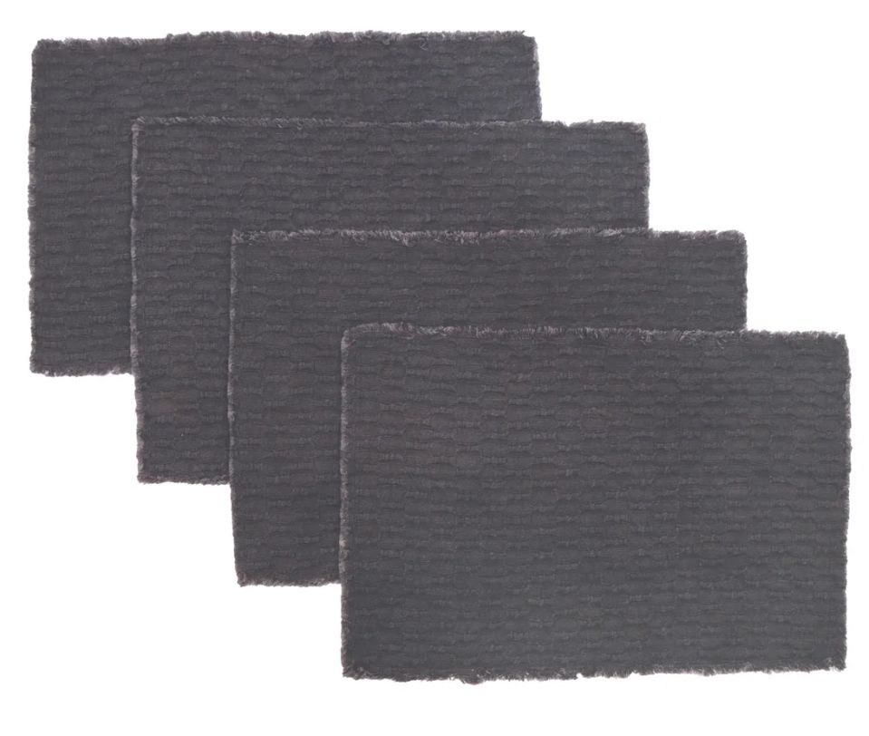 Wren Placemat - Charcoal
