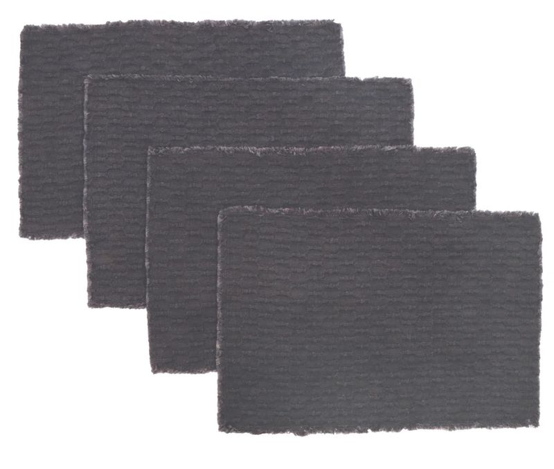 Wren Placemat - Charcoal