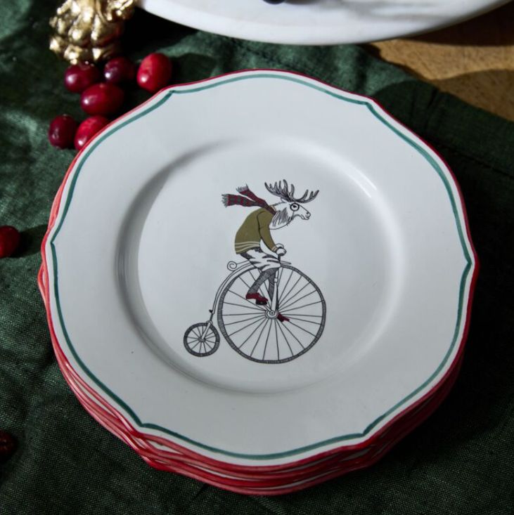 The Eugene Cocktail Holiday Plate