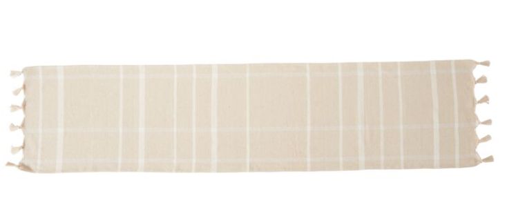 Camino Collection, Size: Table Runner, Color: Off White