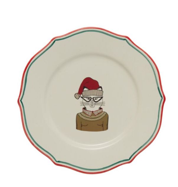 Eloise Holiday Cocktail Plate