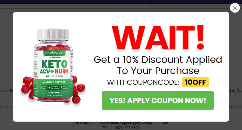 Keto Accel Order Page Here