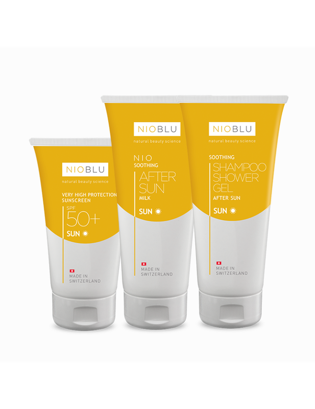 Sun SPF 50+ + Milk + Shower Gel Set