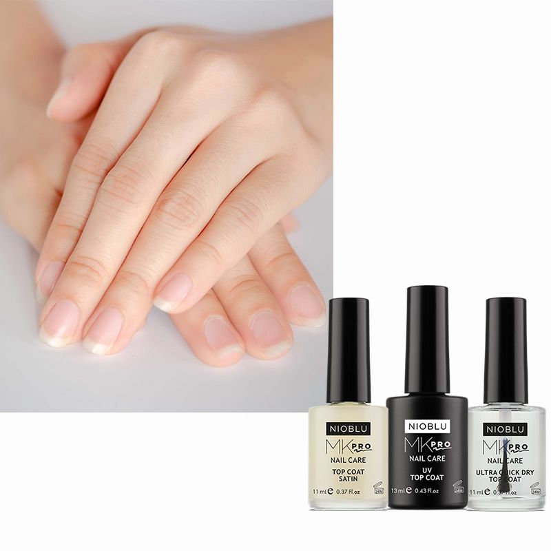 Set Top Coat Satin + UV + Quick Dry