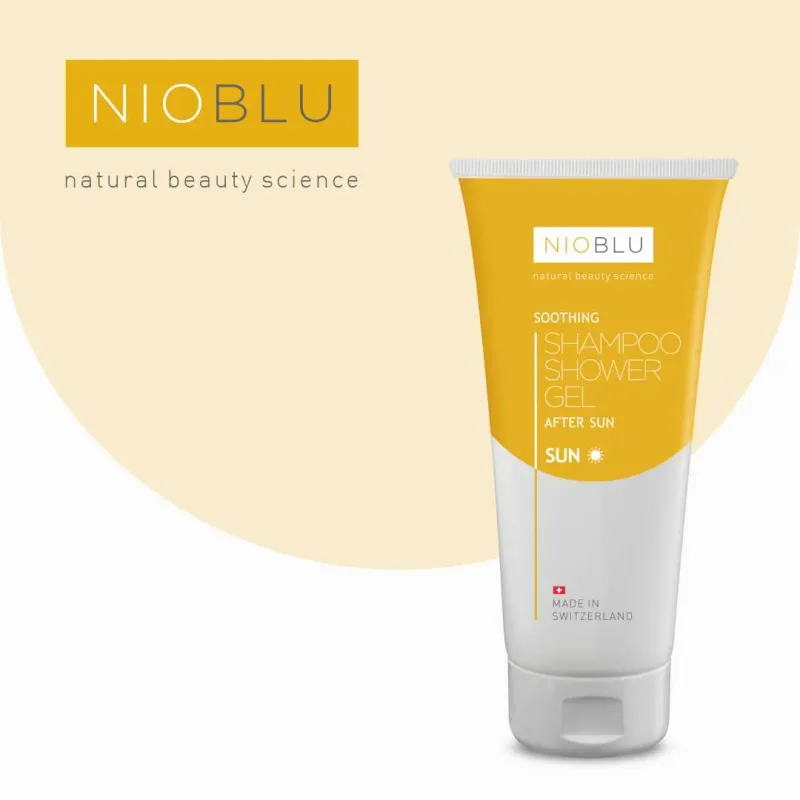 Nioblu After Sun Shampoo and Shower Gel