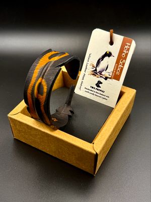 Hōiho Solace Leather Feather Adjustable Cuff Hōiho Solace Leather Feather Adjustable Cuff