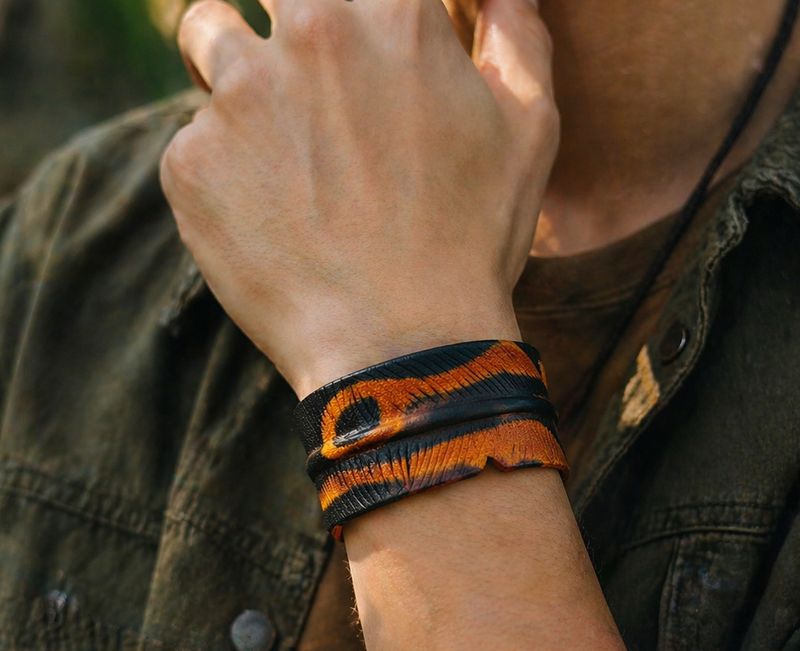 New Zealand Handcrafted Leather Adjustable Cuffs