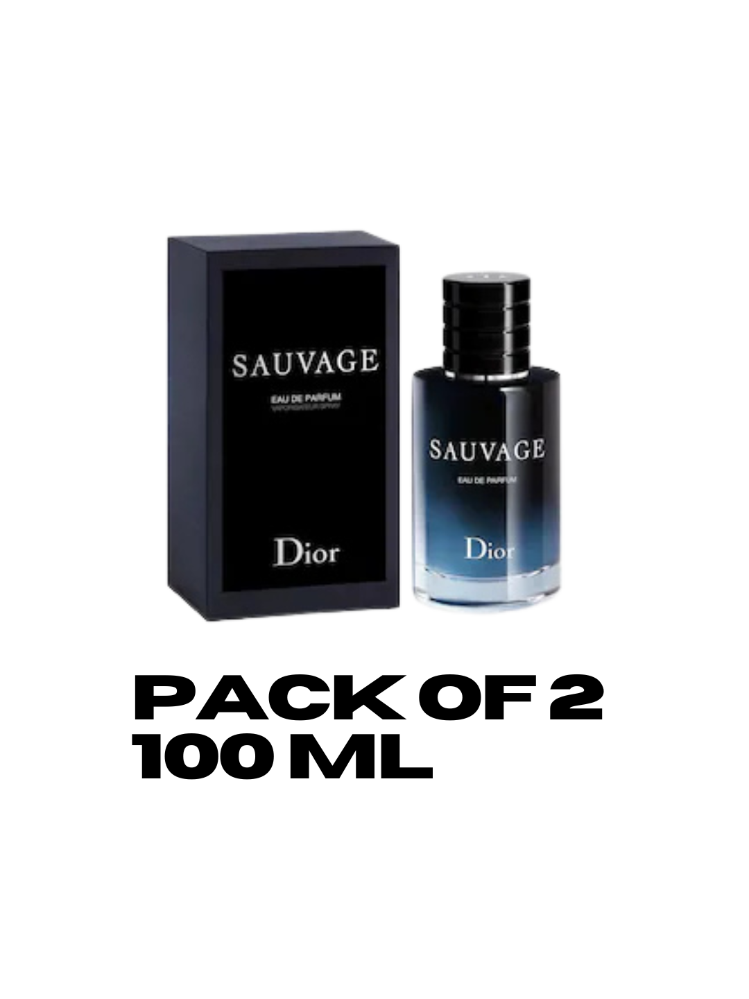 (PACK OF 2) SAUVAGE DIOR 100ML