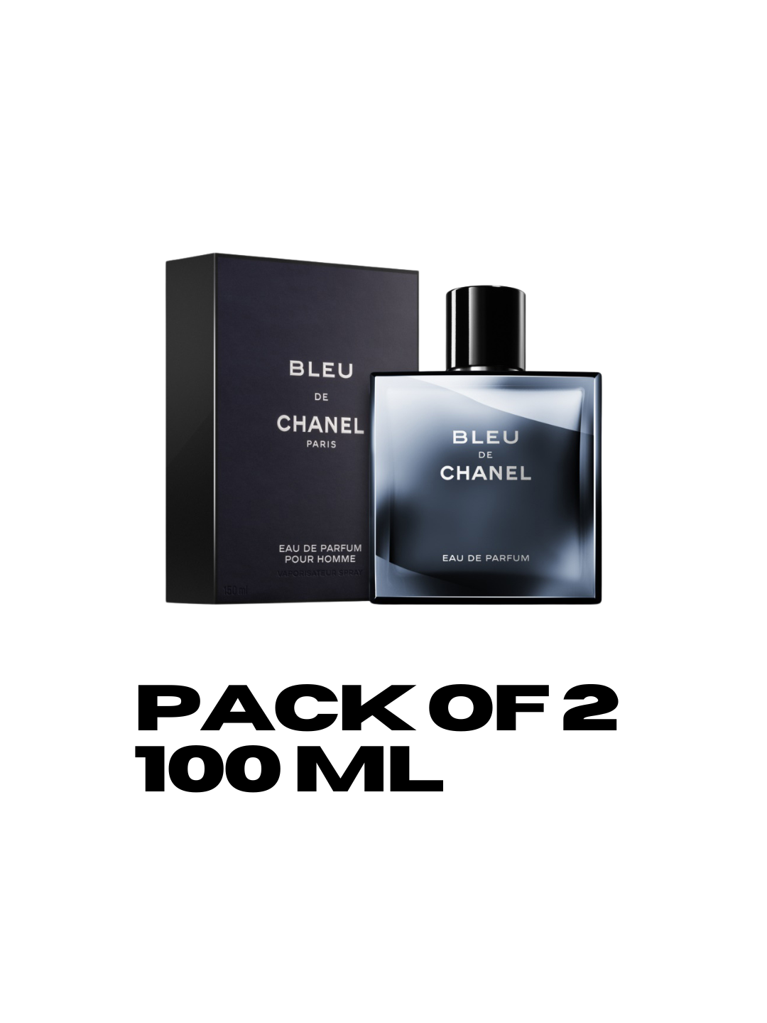 (PACK OF 2) BLEU DE CHANEL 100ML
