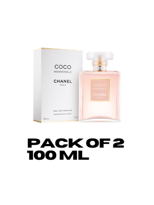(PACK OF 2) COCO MADEMOISELLE CHANEL 100ML